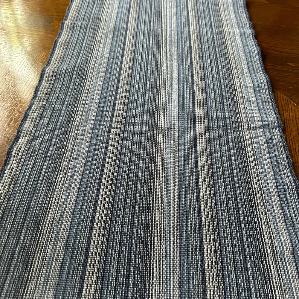 Blue Stripe Table-runner